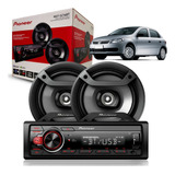 Som Pioneer Bluetooth Moldura Gol Voyage Saveiro G5