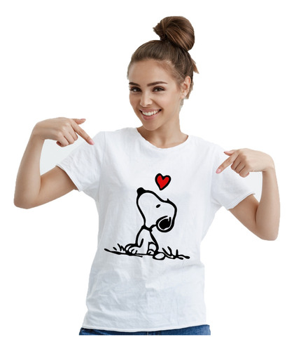 Remera Snoopy - Manga Corta Unisex - Logos / Personajes