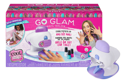 Cool Maker Go Glam Nail Stamper Deluxe Salon - Set De Estamp