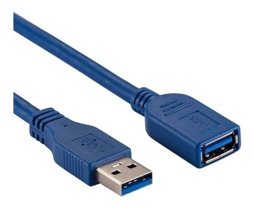 Cable Usb 3.0 Extensor 1.8 Metros Xtech Xtc 353 Azul