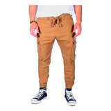 Pantalon Efecto Uno Lifestyle Hombre Hobart Camel Blw