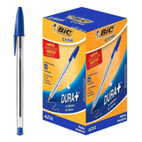 Caixa De Caneta Bic Cristal Com 50 Unidades Azul