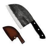 Tang Chef Cuchillo Forjado A Mano Profesional Filete Ancho. 