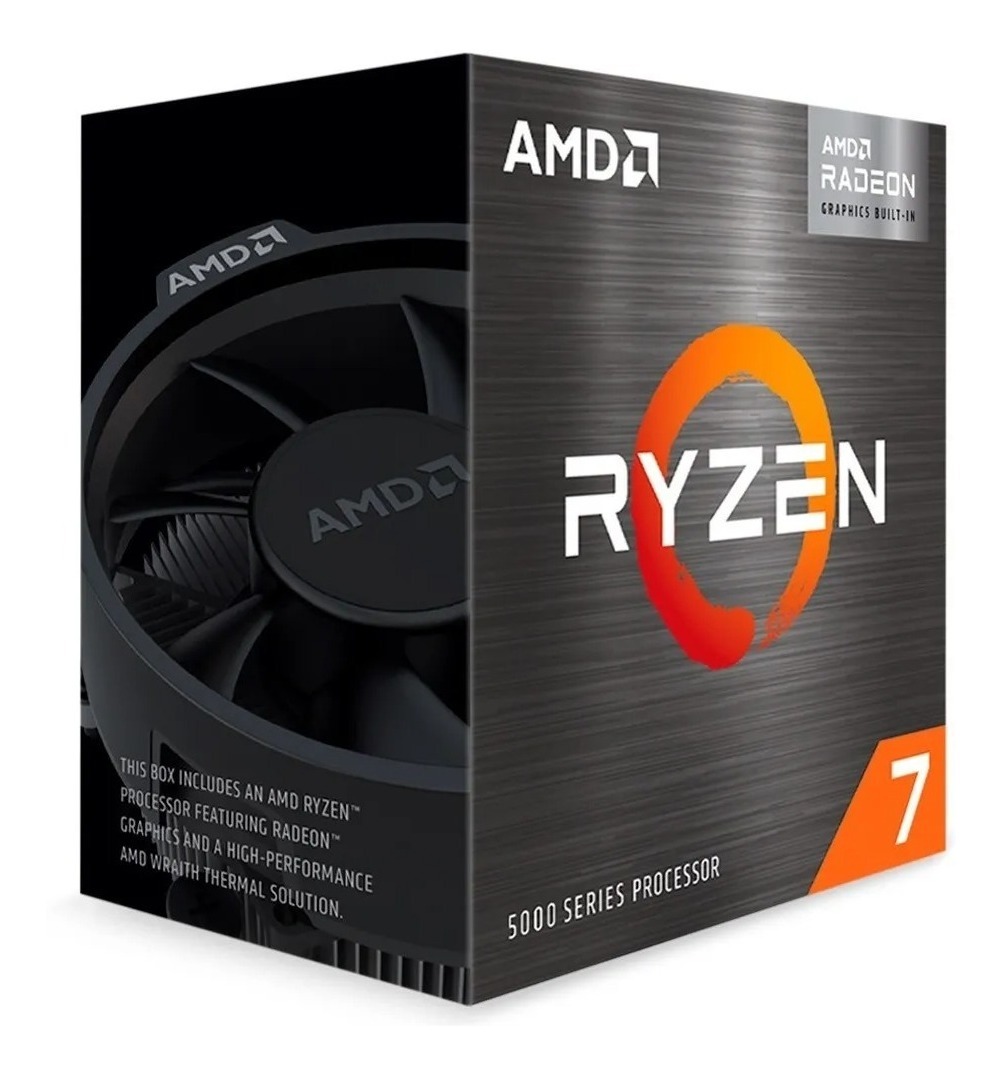 MICRO PROCESADOR AMD RYZEN 7 5700G 4.6GHZ AM4 16MB CON VIDEO