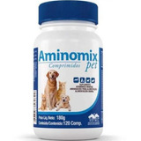 Aminomix Pet 120 Comprimidos Vetnil Suplemento Vitaminico