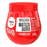 Matizador Rojo En Crema  Salon Line 300gr 