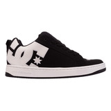 Zapatillas Dc Shoes Skate Court Graffik Ss Negro Blanco