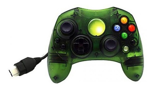 Control Para Xbox Clasico Primera Generacion Ttx Tech Verde Transparente Clear Green