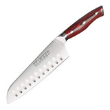 Ergo Chef Crimson Series - Cuchillo De Sierra Con Mango G10