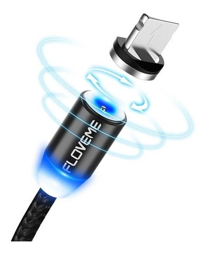 Cable Usb Magnético Compatible Con Micro Usb / Tipo C /light