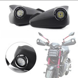 Cubre Puños Led Moto Handguard Luz Led Auxiliar Motocicleta