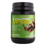 Evolution Nutrición Deportiva Proteina Vegetal Vp100  De Arroz Y Chicharo 800 G Sabor Chocolate
