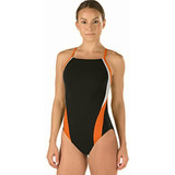 Speedo Traje De Baño Launch Splice Con Espalda Cruzada Para