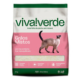 Viva Verde Areia Sanitária Para Gatos De 4kg