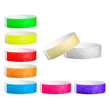 Pulseras De Tyvek Paquete De Variedad De Colores 900 Pi...