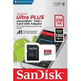 Cartão Memória Micro Sd Sandisk Ultra Plus 128gb 130mb/s