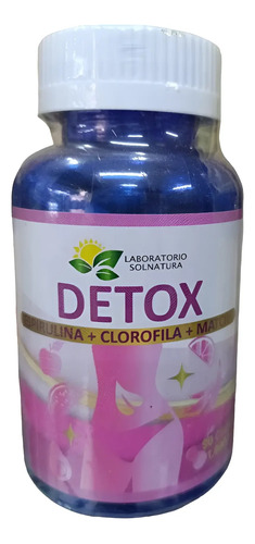 Detox Cápsulas 90  (espirulina,clorofila,matcha)