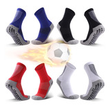 4 Pares De Calcetas Antiderrapantes De Fútbol Con Grosor Ext