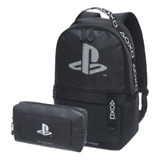 Mochila + Estuche Duo Playstation Evolution Urbano/escolar