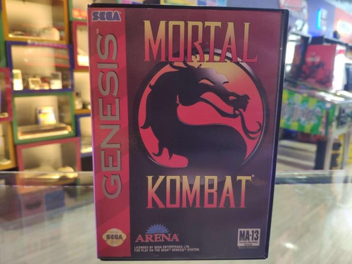 Cartucho Mega Drive: Mortal Kombat 1