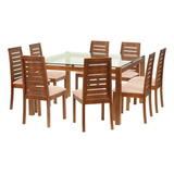 Jgo. De Comedor Barcelona 1400x1400 S/tenerife Pu Beige