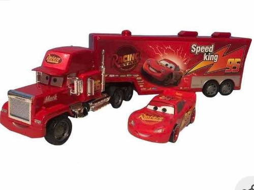 Trio Carros Mack, Mcqueen e Matte Brinquedo Disney Etitoys YS-446