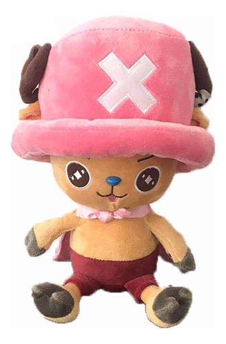 One Piece Pink Hat Tony Chopper Peluche Muñeca Regalo 30cm