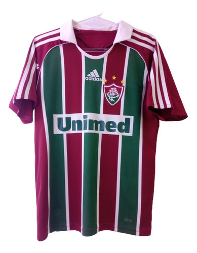 Camisa Fluminense Listrada Manga Curta 2009 Linda