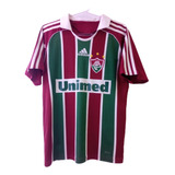 Camisa Fluminense Listrada Manga Curta 2009 Linda