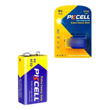 Bateria 9v Pila 6f22 Rectangular Pkcell® Original + Duración