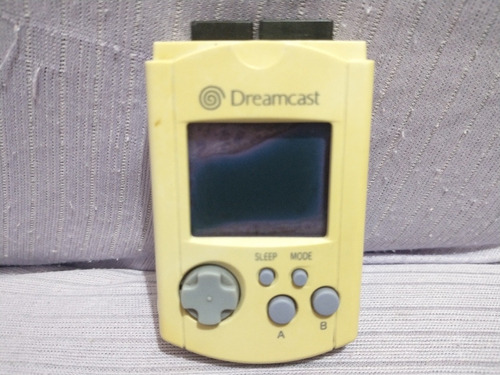 Dreamcast Vmu Dreamcast Original Funcionando Leia 