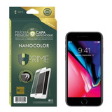 Película Hprime Nanocolor iPhone 8 Preto - Capa Tpu