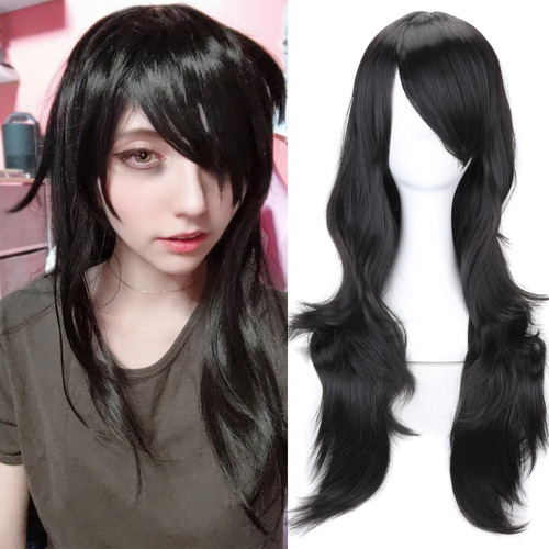 Pelucas Fibra Resistente Cosplay Anime Disfraz Halloween