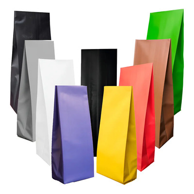 Bolsa Tri Laminada Negra para Café de 250 g, Pack de 100 | Envío gratis