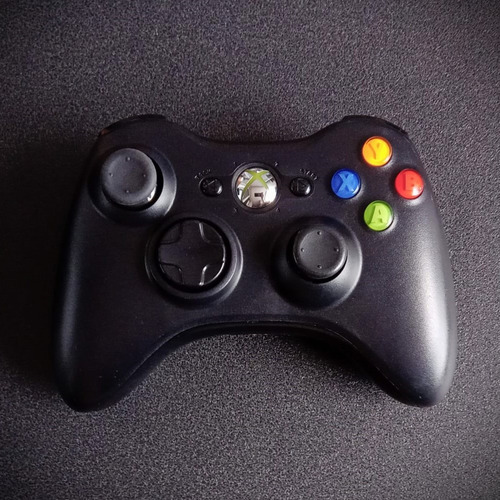 Controle Xbox 360 - Preto - Usado