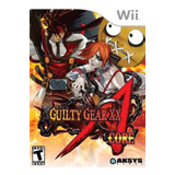 Guilty Gear Accent Xx Core Wii Completo