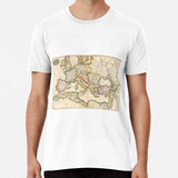 Remera Vintage Antiguo Mapa Del Imperio Romano Algodon Premi