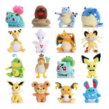 Peluche Pokemon Mew Serie Anime Pikachu-excelente Calidad X1