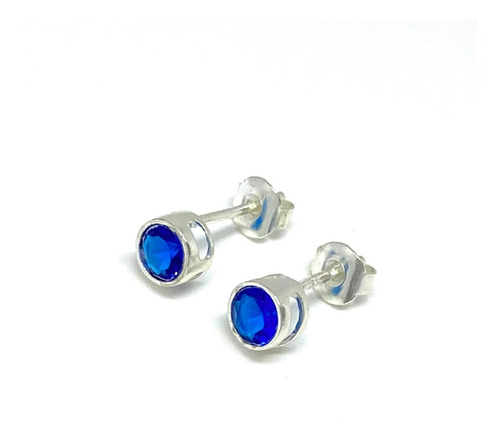 Aros Susanita 5mm Plata 925 Ideal Mujer Mama Novia Ar 337