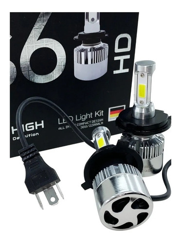 Kit Bi Led Cree H4 Volkswagen Up Alta Y Baja S6 44.000 Lums