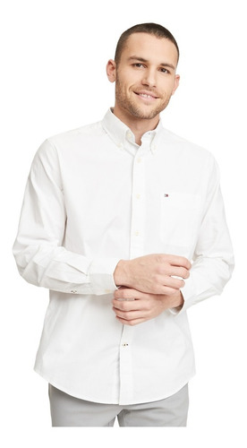 Tommy Hilfiger Camisa Original Para Hombre