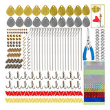 Kit De Fabricación Señuelos Pesca, 231pcs, Cucharilla