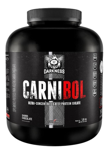 Suplemento Em Po Darkness Protein Carnibol 1,8kg Choco