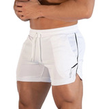 Short Deportivo Correr Playa Elastico Slim Fit Echt Xsh Diag