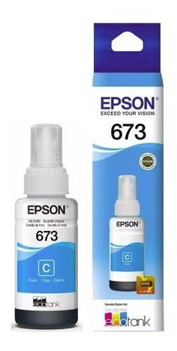 Tinta Epson T673 Original Ecotank L805 L810 L850 L1800 