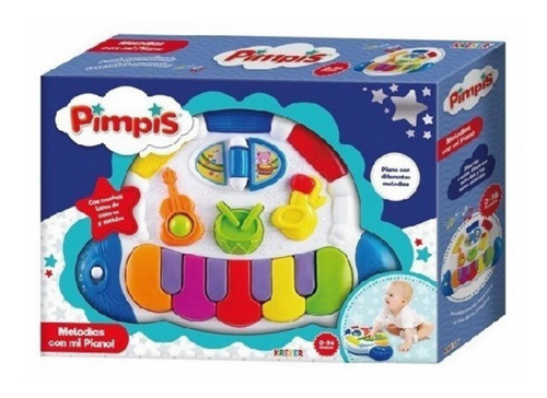 Piano Musical Didactico Para Bebes Luces, Notas Y Melodias