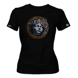 Camiseta Medusa Griega Estatua Serpientes Dama Mujer Inp Dbo