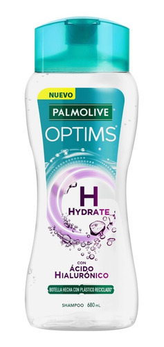 2 Pzs Palmolive Shampoo Hidratante Optims 680ml