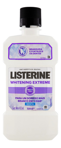 Enxaguante Bucal Listerine Whitening Extreme Menta 473 Ml