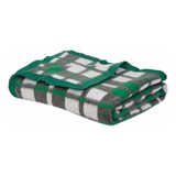 Cobertor Casal Verde  Boa Noite 1,80x220 Guaratinguetá